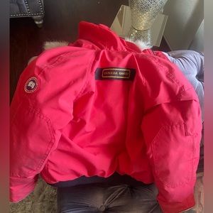 Authentic big boy kids Canada goose bomber